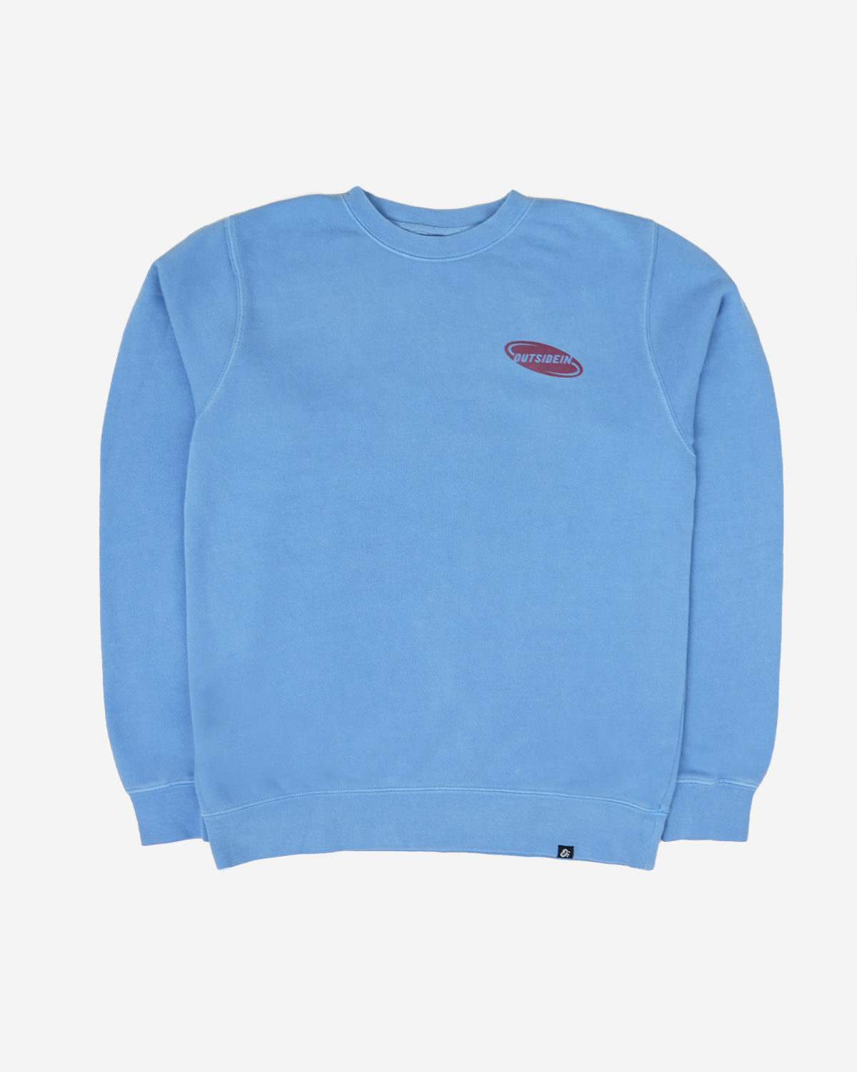 Faded cheap blue sweatshirt